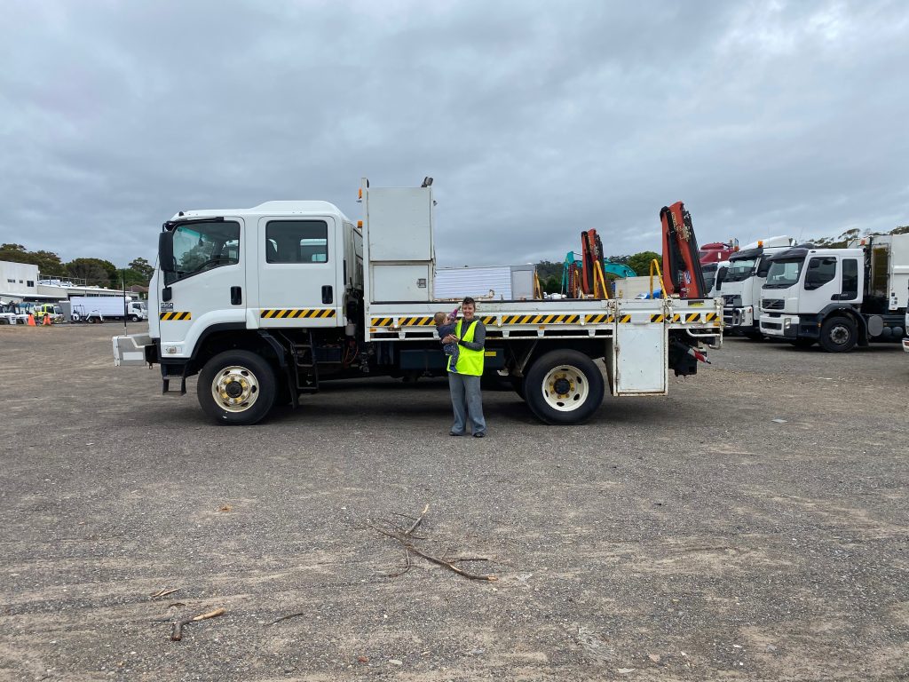 Isuzu FSS550 House Truck bought at auction